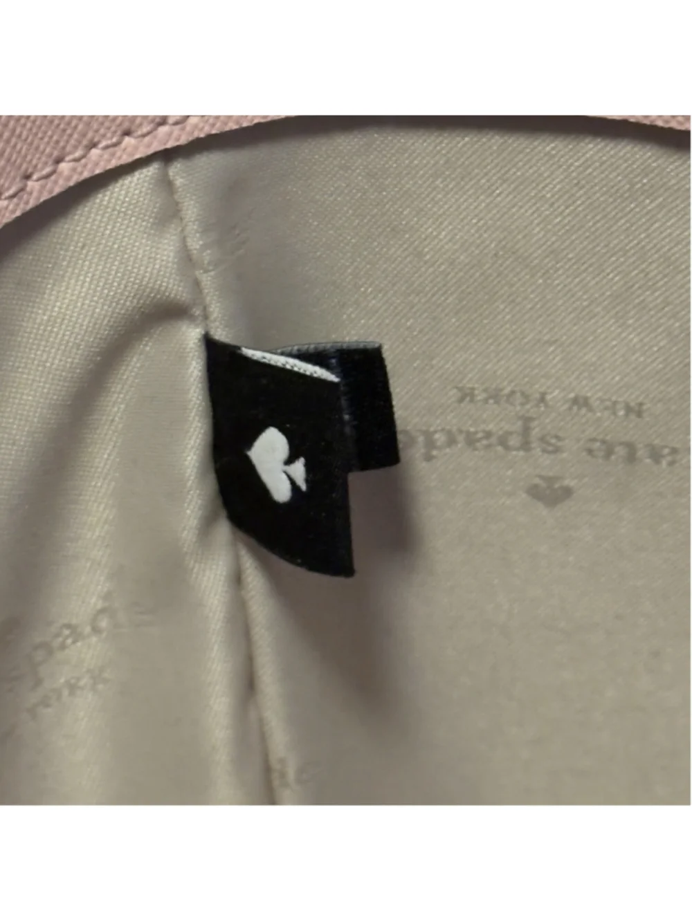 $480 KATE SPADE Newbury Lane Briar Large Tote Pink Leather Zip Handbag EUC